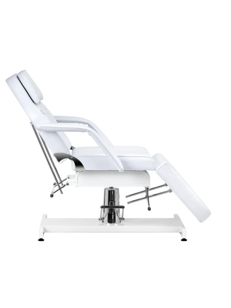 Poltrona estetica idraulica Tattoo Professionale Colore Bianco - Img 3