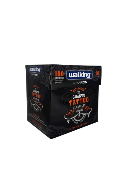 THE GUANTO TATTOO ULTRAFLEX NITRILE WALKING - S - Img 2