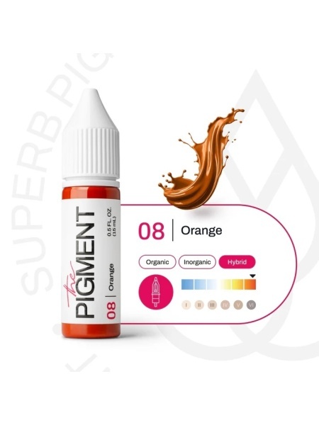 The Pigment - Orange 08 - 15ml - Img 2