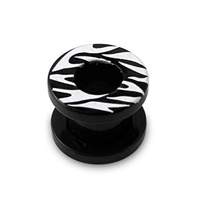 Tunnel In UV Zebra Nero 3mm