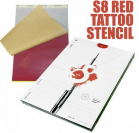 CARTA ECTOGRAFICA PER STENCIL S8 RED A4 100 PZ - Img 5
