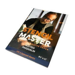 Carta Stencil Master di Matteo Pasqualin 100 Pezzi