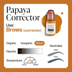 Correttore Perma Blend Luxe PMU Ink - Papaya 15 ml - Img 2