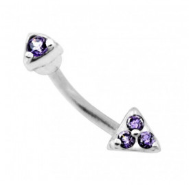 Curved Barbell Sopracciglio/Orecchio 1.2X8mm