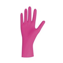 Guanti in Nitrile MAGENTA Unigloves - Img 2