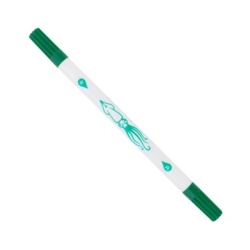 Pennarello Squidster Doppio - Verde Scuro