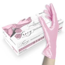 Unigloves Guanti In Nitrile Fancy Rose 100 pezzi Taglia S