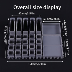 Contenitori per Inchiostro da Tatuaggio di Alta Qualità,Usa e Getta, in Plastica Resistente - Img 4