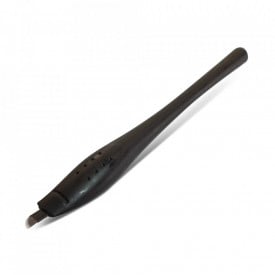 Crystal Cosmetics - Microblading Pen - 12 Curved Flexi 0.25 mm - Black - Img 2