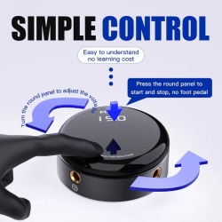 Mast Circle Tattoo Power Supply OLED Simple Power for Tattoo Machines - Img 2