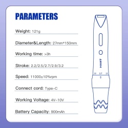 Penna Master Wireless Regolabile 2.2MM-3.2MM - Pink - Img 4