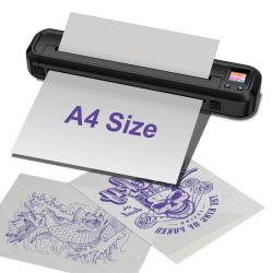 Solid Thermal Printer con display digitale + Rotolo stencil omaggio - Img 2