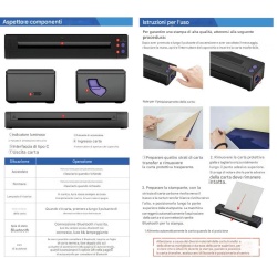 Stampante wireless P19 Tattoo Printer Thermal + Rotolo stencil omaggio - Img 6