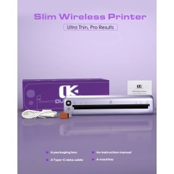 Stampante wireless slim A4 + 1 Box carta incluso