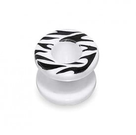 Tunnel In UV Zebra Bianco 16mm