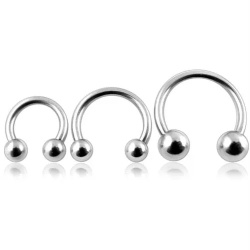 Circular Barbell 1,2ø ; 6mm con Palline