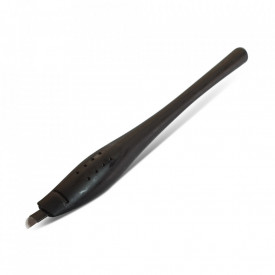 Crystal Cosmetics - Microblading Pen - 18 Curved Flexi 0.18 mm - Black - Img 2