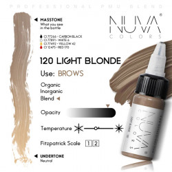 NUVA COLORS - 120 LIGHT BLONDE - 15ML (REACH COMPLIANT) - Img 2