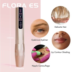 SET DELUXE FLORA E5 WIRELESS PMU MACHINE PINK - Img 6