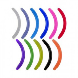 Banana curva in UV Flessibile 1.6ø 12MM - GREEN - Img 2