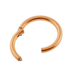 Circular Clicker Rose Gold 1,0ø X 6 mm