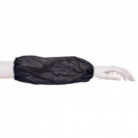 Copri braccia PE 100pz Black