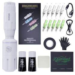 Dragonhawk S1 Tattoo Machine Pen Starter Bundle