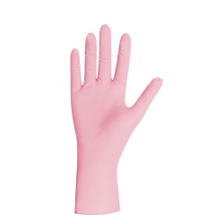 Guanti in Nitrile PINK Unigloves - Img 2