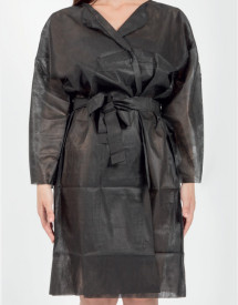 KIMONO NERO LIGHT In TNT. Imbustato, con tasca laterale. 1 PZ - Img 2