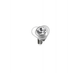 Titanium Dermal Cuore Bianco 3mm