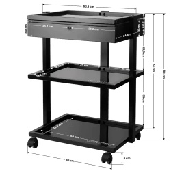 Carrello Mobiletto pro ink con cassetto - Img 4