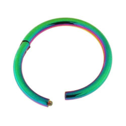 Circular Clicker Rainbow 1,0ø X 6mm