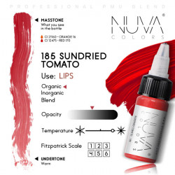 NUVA COLORS - 185 SUNDRIED TOMATO - 15ML (REACH COMPLIANT) - Img 2
