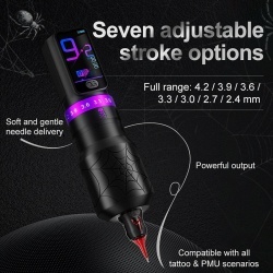 Penna Wireless Black Widow - Corsa Regolabile - Img 5
