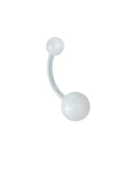 Piercing Ombelico in UV Trasparente