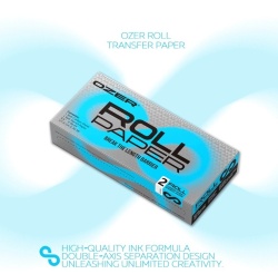 X3 Rotoli Ozer Thermal Paper Roll A4 per stampante Stencil 30mt x 210mm - Img 5