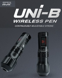 DE LUXE KIT AVA WIRELESS PEN ADJUSTABLE STROKE UNi-B Black - Img 3