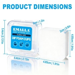 Emalla Dip Foam Cups - 20 pezzi - Img 3