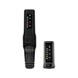 Microbeau Flux Mini Tattoo Machine con Powerbolt Mini Aggiuntivo - Black