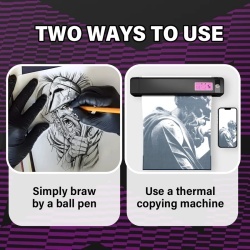 Carta Stencil Ozer Thermal 100 Fogli - Img 4