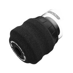 FK Irons Ergo Shield Disposable Foam Tattoo Grips 55mm - Black - Box of 24 - Img 3