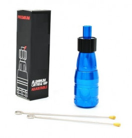 Grip in Alluminio per Cartucce Regolabile Blu