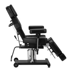 Lettino idraulico tattoo chair black - Img 3