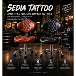 Pre ordine Sedia tattoo elegante Brown
