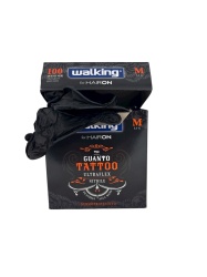 THE GUANTO TATTOO ULTRAFLEX NITRILE WALKING - L