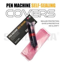 BUSTE AUTOADESIVI PER PENNA – SKULL DNA PINK