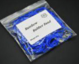 Elastici colore blu 200 pezzi