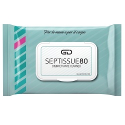 GD Salviettine80 Disinfettanti per Cute
