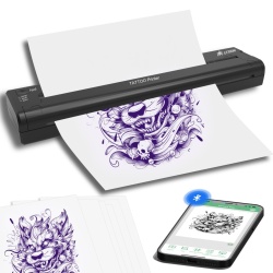 Stampante wireless Con APP 3D Custodia inclusa + Rotolo stencil omaggio - Img 2
