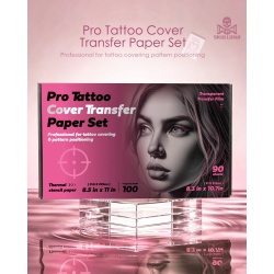 Carta Termica Stencil Pro Tattoo Cover - 90 Pezzi